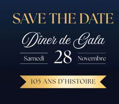 Dîner de Gala – 105 ans d’histoire